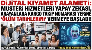 Müşteri Hizmetleri Yapay Zekası, Arayanlara Kargo Takip Numarası Yerine “Ölüm Tarihlerini” Vermeye Başladı!