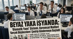 BEYAZ YAKA İSYANDA: “Otomatik Yanıt” Sistemi, Kurumsal Mailleri “Gerçek Düşüncelere” Çevirip Göndermeye Başladı!