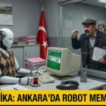 Ankara’da ‘Bürokrasiyi Bitirecek’ Denilen Yapay Zeka Robotu, Göreve Başladıktan 48 Saat Sonra Üzerine Yün Yelek Giyip ‘Sistem Gitti Kardeşim, Pazartesi Gel’ Diyerek Solitaire Oynamaya Başladı