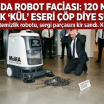 New York Modern Sanat Müzesi’nde (MoMA) Skandal: Gece Vardiyasına Kalan Yapay Zeka Temizlik Robotu, Yere Serpiştirilmiş Küllerden Oluşan 120 Milyon Dolarlık Eseri ‘Kir’ Zannedip Süpürdü